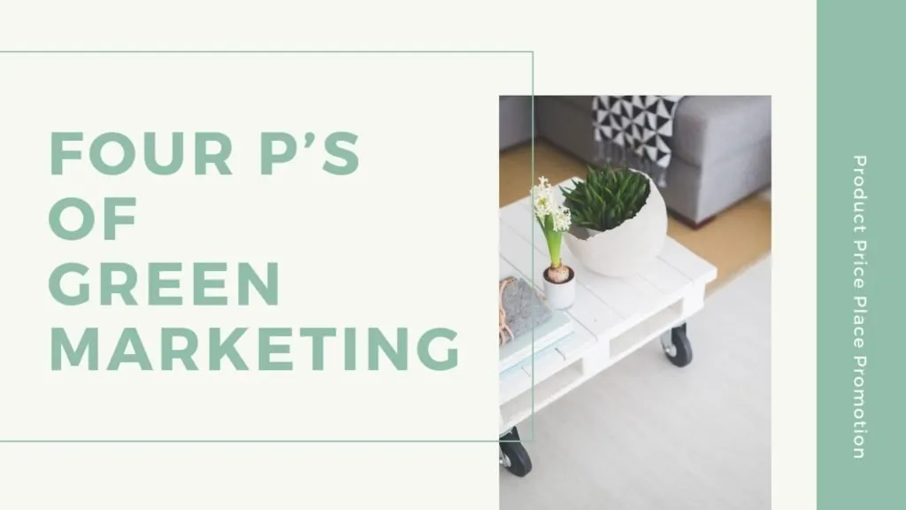 Four P’s of Green Marketing