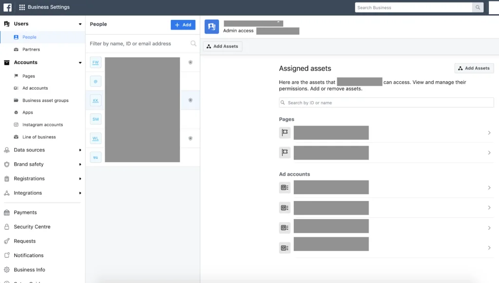 assign assets