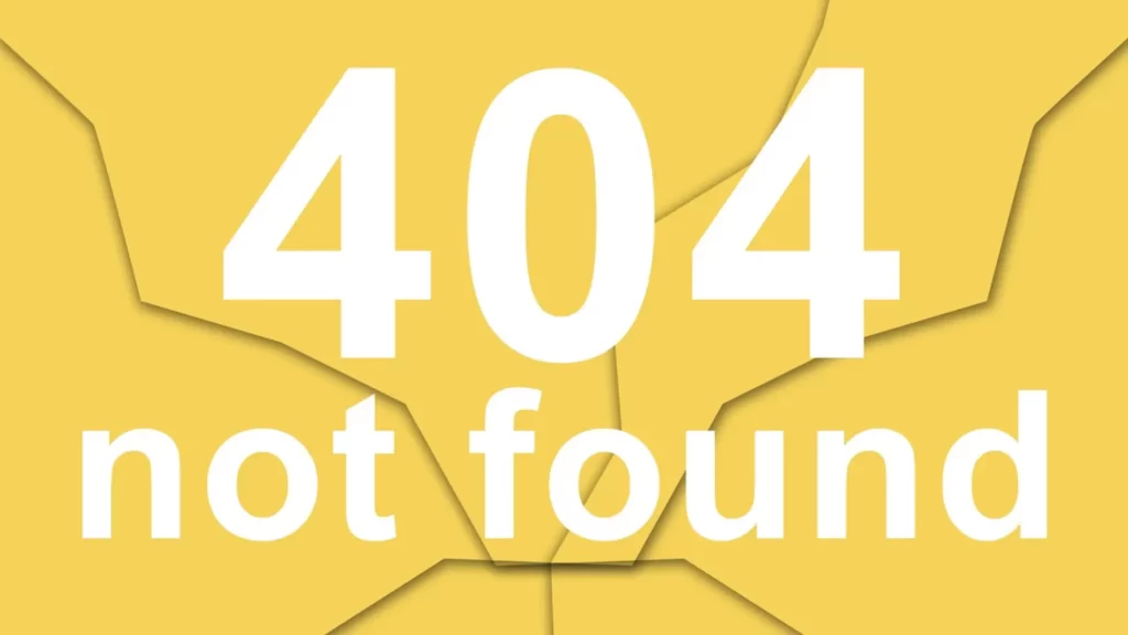 404 Not Found คืออะไร