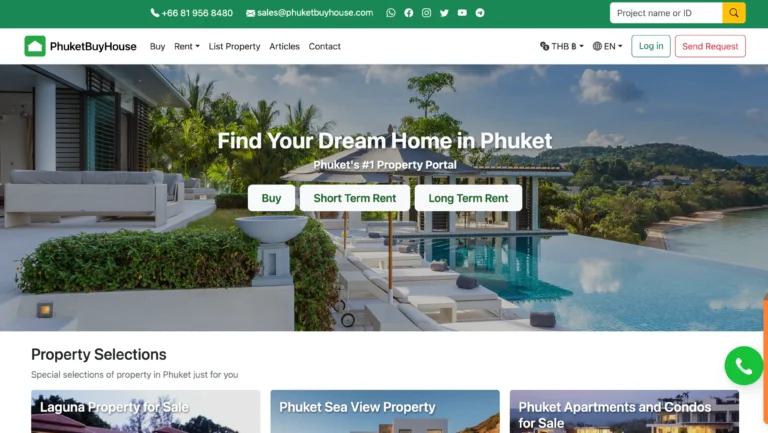 PhuketBuyHouse website