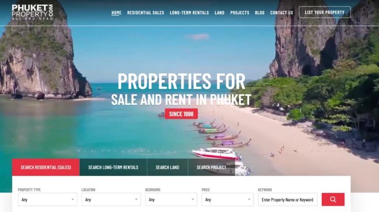 Phuket Property website