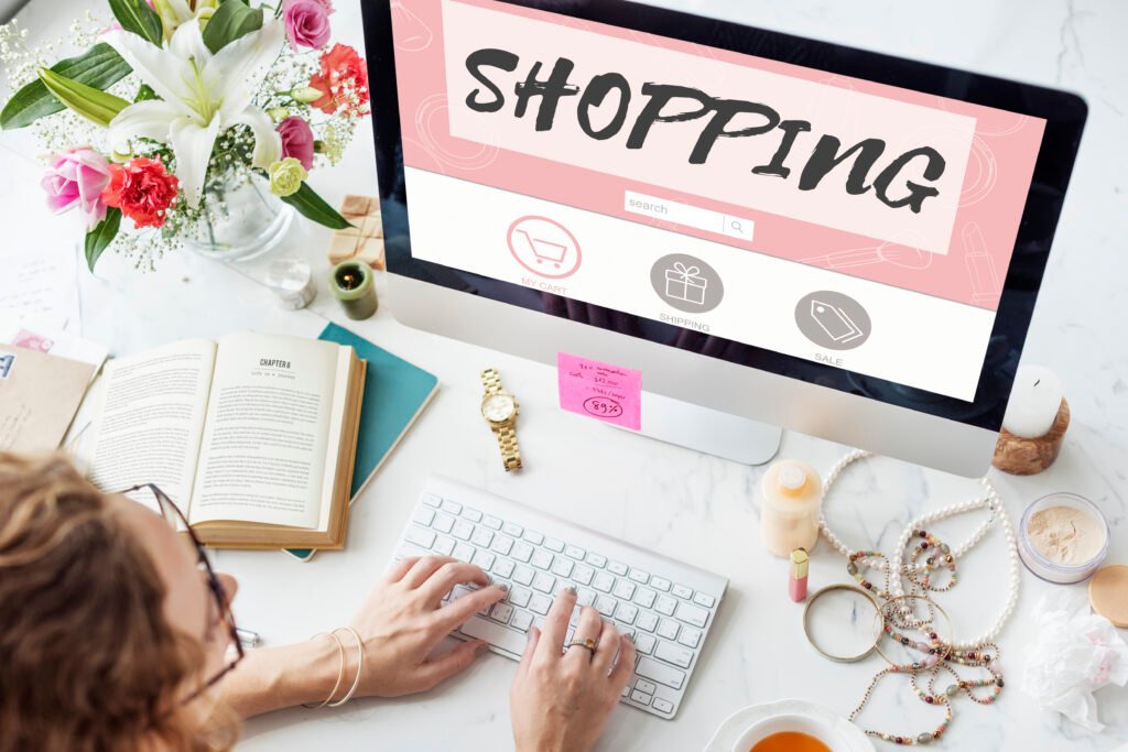 Shopping Online Consumerism Connection Sale Concept