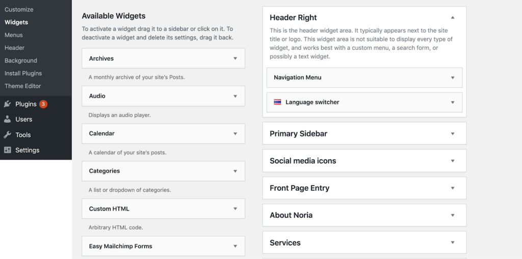 wordpress widget2